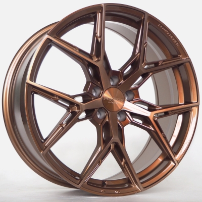 Alufælge Forzza Gravity 8,5X19 5X108 ET45 67,1 Bronze Brushed + Bronze Clear Coat
