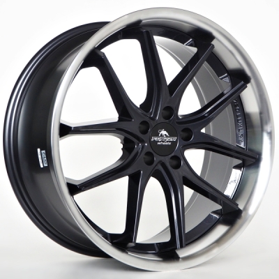 Alufælge Forzza Storm 9X20 5X120 ET30 72,56 Black Magic Lip Polished