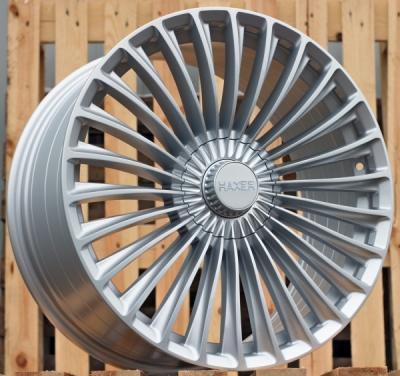 HAXER 3S198 R20x9 5X112 ET 34 66.6 Silver Shining