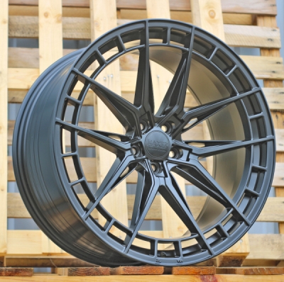 HAXER HX046F R18x8 5X108 ET 40 67.1 Black Half Matt