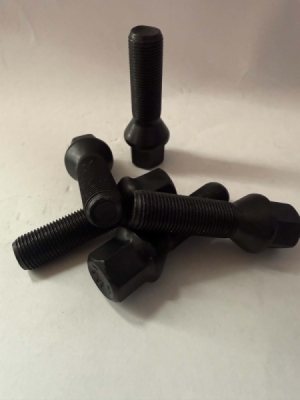 Bolt 14x1.25 40mm Kegle sort