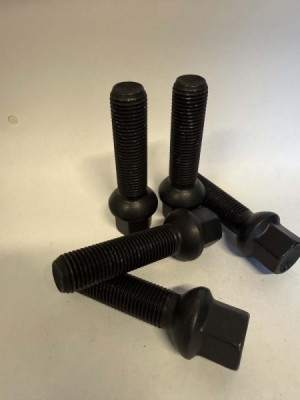 Bolt 14x1.5 50mm Kugle Sort