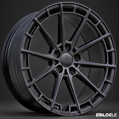 HAXER HX019F R19 19x9 5x127 ET35 CB71.5 Black Half Matt