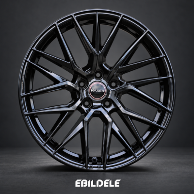 HAXER HX035 R17 17x7 5x105 ET40 CB56.6 Black