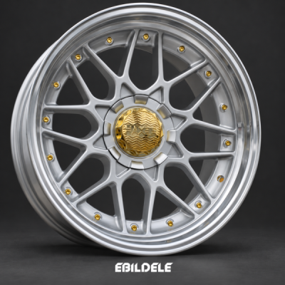 HAXER HX025 R18 18x9 10x120/112 ET20 CB74.1 Silver + Polished Lip