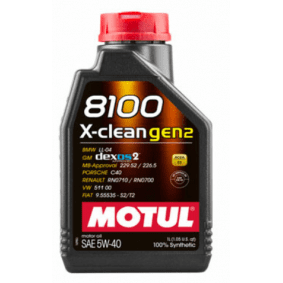 MOTUL X-CLEAN GEN2 Motorolie 5W-40, 1l