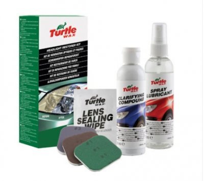 TURTLE WAX GREEN LINE HEADLIGHT RESTORER KIT