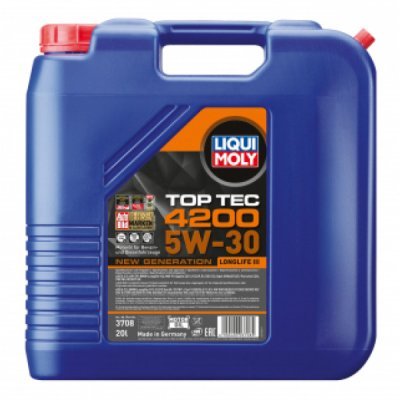 LIQUI MOLY Top Tec, 4200 Motorolie 5W-30, 20l 3708