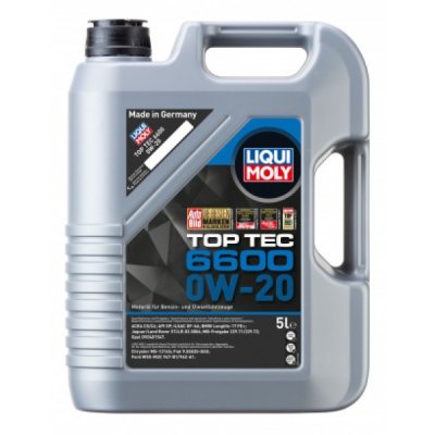LIQUI MOLY Top Tec 6600 Motorolie 0W-20, 5l 21411