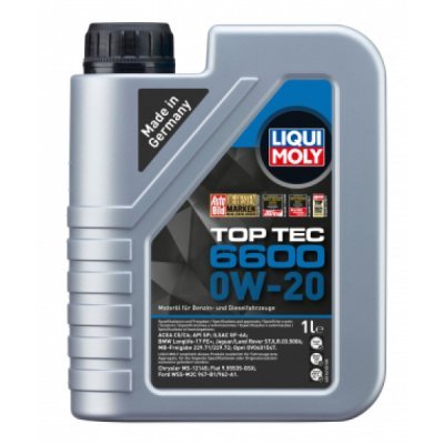 LIQUI MOLY TOP TEC 6600 MOTOROLIE 0W-20, 1L 21410