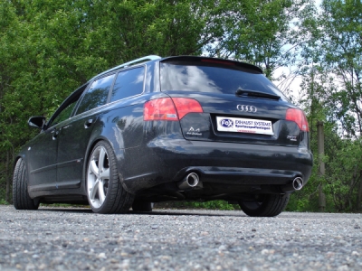 FOX Nerezový výfuk | Zadní tlumič - Audi A4 (B6), 3.0 TDi, 2001-2009, AU061093-151