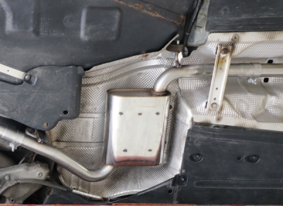 FOX Nerezový výfuk | Přední tlumič - Audi A4 (B6), 1.6, 2001-2009, AU061020-VSD