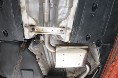 FOX Nerezový výfuk | Přední tlumič - Audi A4 (B7), 2.0, 2001-2009, AU061030-VSD