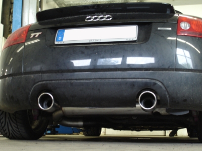 FOX Nerezový výfuk | Zadní tlumič - Audi TT (8N), 1.8T, 1998-2006, AU090013-133