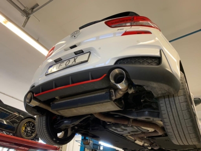 Hyundai i30N Performance Fastback výfuk pro originál FOX HY141030-295