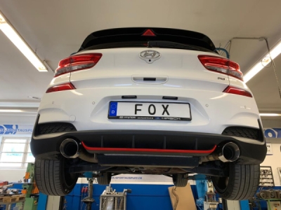 Hyundai i30N Performance Fastback výfuk pro originál FOX HY141030-295