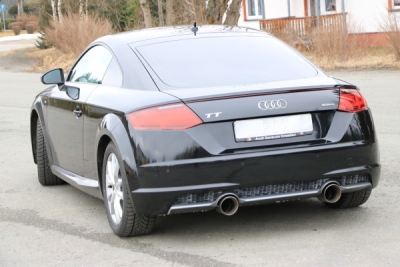 Audi TT FV3 quattro koncový tlumič výfuku pravý/levý - 1x100 Typ 2 FOX AU092005-293