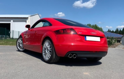 Audi TT 8J 1,8l koncový tlumič - 2x90 Typ 17 FOX AU091067-152