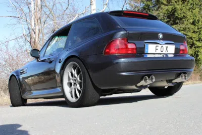 FOX Nerezový výfuk | Zadní tlumič - BMW Z3 (E36), M, 1996-2002, BM070052-290