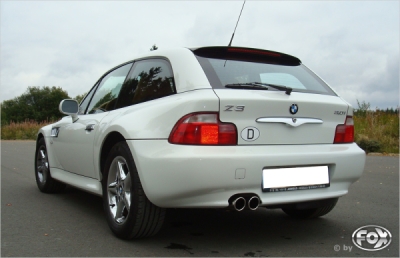 FOX Nerezový výfuk | Zadní tlumič - BMW Z3 (E36), 3.0, 1996-2002, BM070012-150