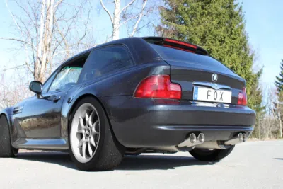 FOX Nerezový výfuk | Zadní tlumič - BMW Z3 (E36), M, 1996-2002, BM070052-290