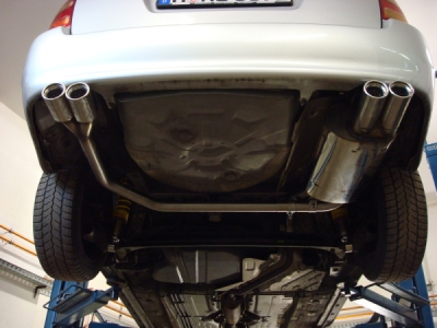 FOX Nerezový výfuk | Zadní tlumič - Toyota Corolla (E12), 2.0 D-4D, 2001-2007, TO012033-070