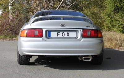 FOX Nerezový výfuk | Zadní tlumič - Toyota Celica (T20), 2.0i 16V, 1993-1999, TO031002-597