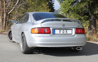 FOX Nerezový výfuk | Zadní tlumič - Toyota Celica (T20), 2.0i 16V, 1993-1999, TO031002-597