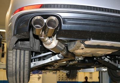 Audi A4 B9 - 3,0l TDI quttrao Závěrečný tlumič hluku - 2x80 typ 25 FOX AU121011-290