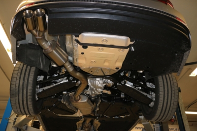 Audi A4 B9 - 3,0l TDI quttrao Závěrečný tlumič hluku - 2x80 typ 25 FOX AU121011-290