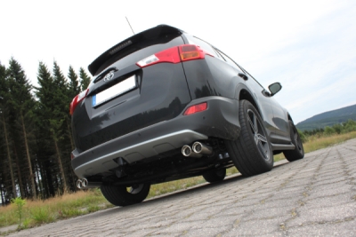 FOX Nerezový výfuk | Koncovky výfuku - Toyota RAV 4 IV, 2.2 D-4D, 2012-0, TO113003-150