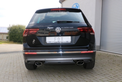 VW Tiguan II Benzin - 4motion koncový tlumič výfuku pravý/levý FOX VW201005-647