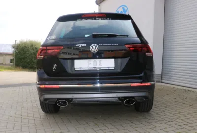 VW Tiguan II Benzin - 4motion koncový tlumič výfuku pravý/levý FOX VW201005-647