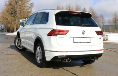 VW Tiguan II Diesel - 4motion - výjezd koncového tlumiče vpravo/vlevo FOX VW201023-290