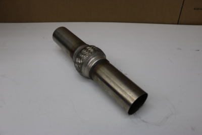 Flexibles Zwischenrohr - Ø45mm - Délka: 290mm Mit Edelstahl-Schlussrohren - Geschlitzt und mit Schelle - 76mm - Délka: 440mm FOX Z/Sonder239