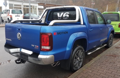 Výfuk VW Amarok 4x4 přímo na vozidle - typ 2x115x85 FOX VW210050-462