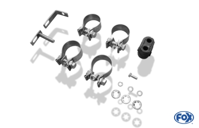 FOX Nerezový výfuk | Koncovky výfuku - Toyota RAV 4 IV, 2.2 D-4D, 2012-0, TO113003-751