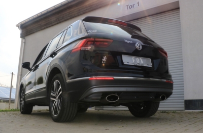 VW Tiguan II Benzin - 4motion koncový tlumič výfuku pravý/levý FOX VW201005-647