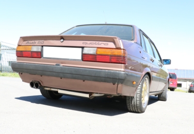 Audi 80/90 Typ 85 quattro Koncový tlumič výfuku Vorfacelift - 2x76 FOX AU010068-088