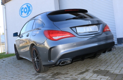 FOX Nerezový výfuk | Zadní tlumič - Mercedes-Benz CLA-Class (C117), CLA250, 2013-0, MB210003-001