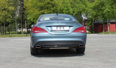 FOX Nerezový výfuk | Zadní tlumič - Mercedes-Benz CLA-Class (C117), CLA250, 2013-0, MB210003-671