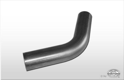Uni-Rohrbogen 75° ungeweitet - d1Ø 76mm Schenkellänge L1: ca. 160mm - Radius: 110mm FOX Z/Sonder377