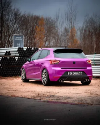 Seat Ibiza V - KJ koncový tlumič s výstupem ventilu vpravo/vlevo FOX SE024054-288