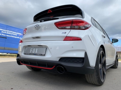 Hyundai i30N Performance Fastback výfuk pro originál FOX HY141030-349SG