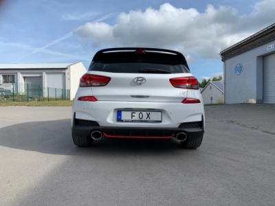 Hyundai i30N Performance Fastback výfuk pro originál FOX HY141030-349