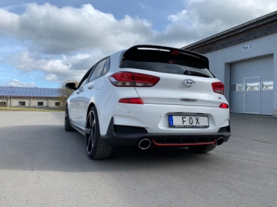 Hyundai i30N Performance Fastback výfuk pro originál FOX HY141030-349