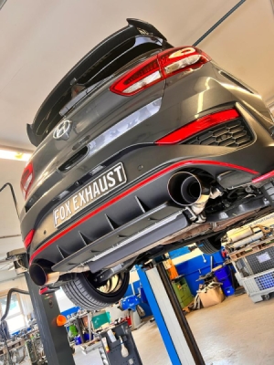 Hyundai i30N Facelift výfuk pro originální tlumič výfuku - 1 FOX HY141050-097C