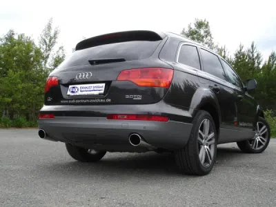 Audi Q7 pár výfukových trubek k našroubování - 129x106 typ 32 ri FOX AU110000-349