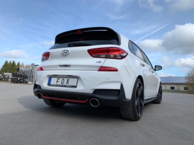 Hyundai i30N Performance Fastback výfuk pro originál FOX HY141030-349
