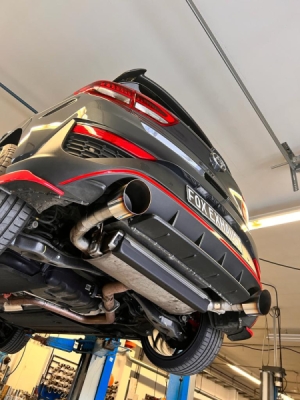 Hyundai i30N Facelift výfuk pro originální tlumič výfuku - 1 FOX HY141050-097C